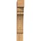 Ekena Millwork Olympic Block Smooth Bracket, Western Red Cedar, 5 1/2"W x 22"D x 34"H BKT06X22X34OLY05SWR - alternate 3